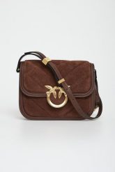 Torebka damska Suede Mini Love Bag Box PINKO. Torebki klasyczne Pinko, bez wzorów, bez dodatków. Za 1,559.00 zł.