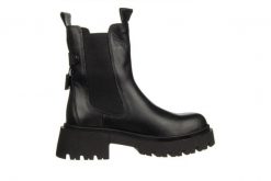 Botki Bayla-161 205 1506 01 Black 161651, Czarny, Skóra naturalna - 36. Czarne botki Bayla, na zimę, bez wzorów, z gumy, z okrągłym noskiem, za kostkę, bez obcasa, bez zapięcia. W wyprzedaży za 314.10 zł.