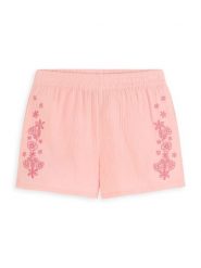 Scotch & Soda Szorty w kolorze jasnoróżowym rozmiar: 128/134. Różowe szorty Scotch & Soda, bez wzorów, z bawełny. Za 70.24 zł.
