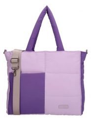 Beagles Torebka "Calvia Duo" w kolorze fioletowym - 41 x 31 x 13 cm rozmiar: onesize. Różowe torby na ramię Beagles, bez wzorów, z materiału, na ramię, bez dodatków. Za 95.99 zł.