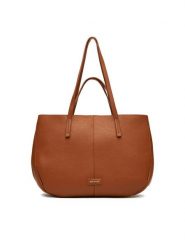Gino Rossi Torebka CEO-HADIJA-KY125 Brązowy. Brązowe shopper Gino Rossi, bez wzorów, z materiału, bez dodatków. Za 299.99 zł.