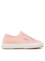 Superga Tenisówki 2750 New Plus S2126KW Różowy. Czerwone trampki Superga, bez wzorów, z materiału, bez zapięcia. Za 239.99 zł.