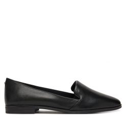 Lordsy Aldo. Czarne lordsy Aldo, bez wzorów, bez obcasa, bez zapięcia. Za 329.99 zł.