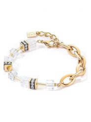 COEUR DE LION Bransoletka z kryształami Swarovski rozmiar: onesize. Żółte bransoletki COEUR DE LION, z kryształem, ze stali. Za 310.35 zł.