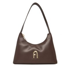 Torebka Furla. Brązowe torebki klasyczne Furla, bez wzorów, bez dodatków. Za 1,269.00 zł.