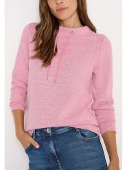 Cecil Bluza w kolorze jasnoróżowym rozmiar: XS. Różowe bluzy Cecil, xs, bez wzorów, bez kaptura. Za 122.67 zł.