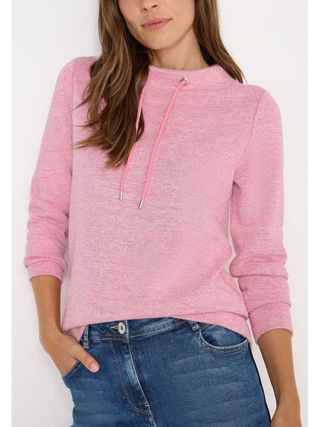 Cecil Bluza w kolorze jasnoróżowym rozmiar: XS. Różowe bluzy Cecil, xs, bez wzorów, bez kaptura. Za 122.67 zł.