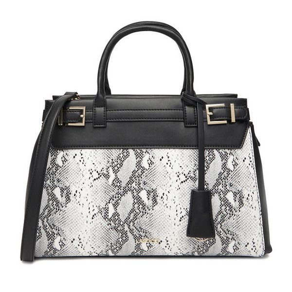 Torebka Lasocki. Czarne torebki klasyczne Lasocki, bez wzorów, bez dodatków. Za 199.99 zł.