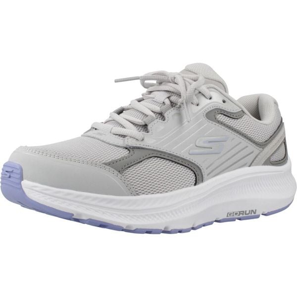 Buty SKECHERS RUN CONSISTENT 2.0 ADVA Szary. Szare trekkingi Skechers, ze skóry, trekkingowe. Za 228.99 zł.
