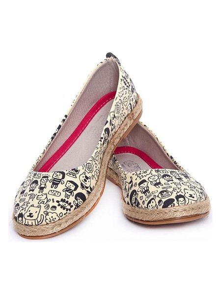 Goby Espadryle w kolorze czarno-kremowym rozmiar: 41. Brązowe espadryle Goby, bez wzorów, bez obcasa, bez zapięcia. Za 189.95 zł.