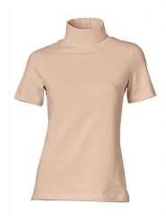 Heine Koszulka w kolorze beżowym rozmiar: 36. Brązowe bluzki Heine, bez wzorów, z bawełny, bez kołnierzyka, bez ramiączek. Za 72.45 zł.