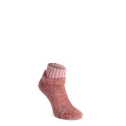 Skarpety Stance Cozy Slipper Sock. Czerwone skarpety Stance, bez wzorów. Za 104.99 zł.