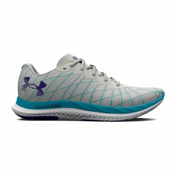 Kobieta Obuwie Sportowe Under Armour Charged Breeze, Biały. Białe obuwie sportowe Under Armour, bez zapięcia, do biegania. W wyprzedaży za 398.95 zł.