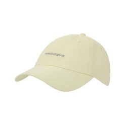 Czapka damska New Balance LAH51010PRC – żółta. Żółte czapki New Balance, bez wzorów, z materiału. Za 69.99 zł.