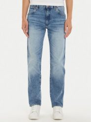 Wrangler Jeansy Sunset 112356409 Niebieski Straight Fit. Niebieskie jeansy Wrangler, bez wzorów. Za 259.99 zł.