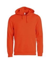 Clique Basic Hoody bluza z kapturem unisex – blood orange. Brązowe bluzy CLIQUE, xs, bez wzorów, z bawełny, z kapturem. Za 173.55 zł.