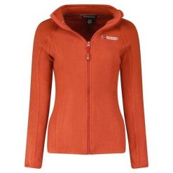Bluza Polarowa Damska Pełen Suwak Tug. Brązowe bluzy Geographical Norway, na zimę, s, bez wzorów, z materiału, bez kaptura. Za 99.00 zł.