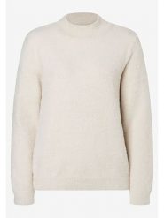 More & More Sweter w kolorze kremowym rozmiar: 38. Brązowe swetry More & More, bez wzorów, bez ramiączek. Za 149.66 zł.