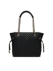 Guess Torebka HWEQG9 54122 Czarny. Czarne torebki klasyczne Guess, z aplikacjami, ze skóry, bez dodatków. Za 449.99 zł.