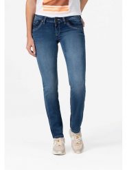 Timezone Dżinsy "Tahila" - Slim fit - w kolorze niebieskim rozmiar: W29/L30. Niebieskie jeansy Timezone, l, bez wzorów. Za 227.85 zł.