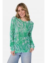 LIEBLINGSSTÜCK Sweter "Lillemon" w kolorze zielonym rozmiar: 44. Zielone swetry LIEBLINGSSTÜCK, bez wzorów, z bawełny, bez ramiączek. Za 280.44 zł.
