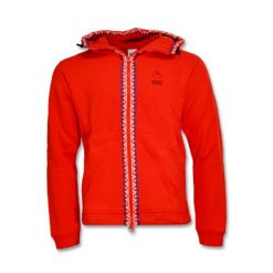 Bluza z kapturem Nike Kyrie Irving Full-Zip Hoodie. Czerwone bluzy Nike, bez wzorów, z kapturem. Za 224.00 zł.