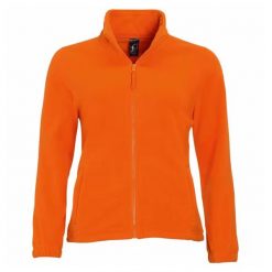 Damska Bluza Polarowa North Fleece Jacket. Brązowe bluzy SOL'S, na zimę, s, bez wzorów, z polaru, bez kaptura. Za 131.99 zł.