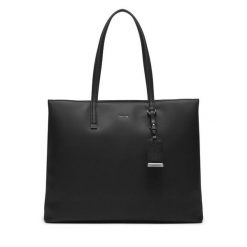 Torebka Calvin Klein. Czarne shopper Calvin Klein, bez wzorów, bez dodatków. Za 699.99 zł.