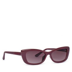 Okulary przeciwsłoneczne Guess. Brązowe okulary przeciwsłoneczne Guess, z aplikacjami. Za 289.99 zł.