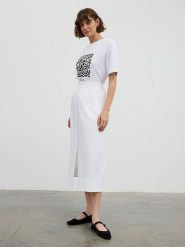 BGN Spódnica w kolorze białym rozmiar: 34. Białe spódnice BGN, na co dzień, bez wzorów, maxi, proste. Za 56.99 zł.