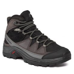 Trekkingi Salomon. Czarne trekkingi Salomon, z gore-texu, trekkingowe. Za 729.99 zł.