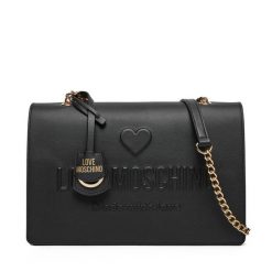 Torebka LOVE MOSCHINO. Czarne torebki klasyczne Love Moschino, bez wzorów, bez dodatków. Za 609.99 zł.
