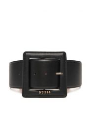 Guess Pasek Damski BW9245 P5370 Czarny. Czarne paski Guess, z aplikacjami, ze skóry. Za 289.99 zł.
