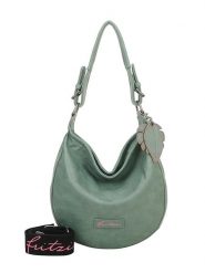 Fritzi aus Preußen Torebka w kolorze miętowym - 33 x 31 x 10 cm rozmiar: onesize. Zielone torby na ramię Fritzi aus Preußen, bez wzorów, z materiału, na ramię, bez dodatków. Za 189.45 zł.