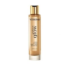 Yoskine Yoskine Natural Glow, rozświetlający olejek do ciała, twarzy i włosów, 100 ml Olejki do ciała Damski. Balsamy i kremy do ciała Yoskine. Za 80.00 zł.