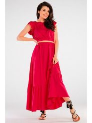 Awama Bluzka w kolorze różowym rozmiar: S/M. Różowe bluzki Awama, m, bez wzorów, bez kołnierzyka, bez ramiączek. Za 119.99 zł.