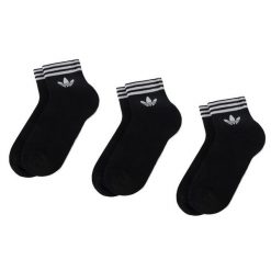 Skarpety krótkie adidas. Czarne skarpety Adidas, bez wzorów. Za 49.99 zł.