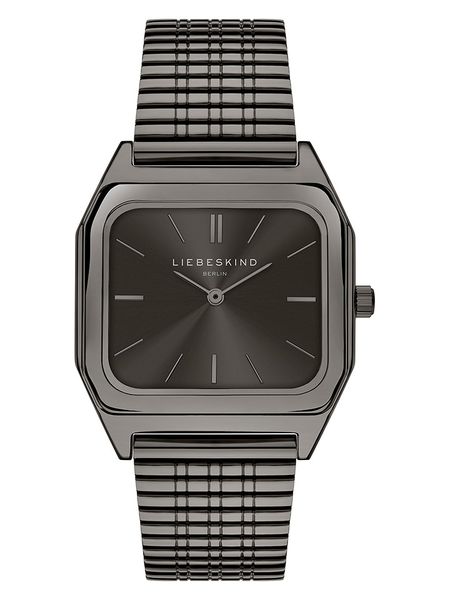 Liebeskind Zegarek kwarcowy w kolorze antracytowym rozmiar: onesize. Czarne, analogowe zegarki Liebeskind, ze stali. Za 411.91 zł.