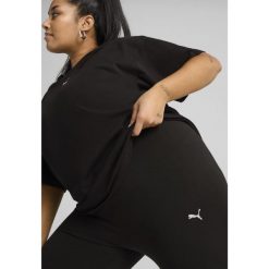 Damskie legginsy z wysokim stanem ESS PUMA Black. Czarne legginsy Puma, bez wzorów, z podwyższonym stanem. Za 129.00 zł.