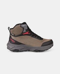 Uniseksowe wysokie buty trekkingowe Kilpi PINUT HIGH WP-U. Brązowe trekkingi Kilpi, z materiału. Za 370.41 zł.