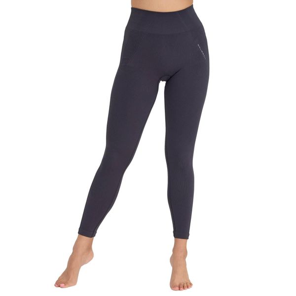 Legginsy damskie z wysokim stanem Brubeck CASUAL. Szare legginsy Brubeck, xl, bez wzorów, z elastanu, z podwyższonym stanem. Za 169.00 zł.