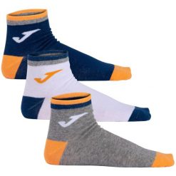 Skarpetki sportowe dla dorosłych Twin 3PPK Socks. Szare skarpety Joma, bez wzorów, z bawełny. Za 19.99 zł.