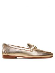 Liu Jo Lordsy Emel 01 SF4087 PX186 Złoty. Żółte lordsy Liu Jo, bez wzorów, ze skóry, bez obcasa, bez zapięcia. Za 719.99 zł.