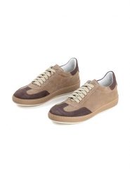 Anna Morellini Skórzane sneakersy "Irafia" w kolorze brązowym rozmiar: 36. Brązowe trampki Anna Morellini, bez wzorów, bez zapięcia. Za 372.47 zł.