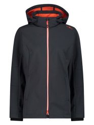 CMP Kurtka softshellowa w kolorze antracytowym rozmiar: 42. Czarne kurtki sportowe CMP, m, bez wzorów, z polaru, bez kaptura, outdoorowe. Za 172.11 zł.