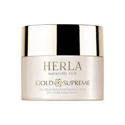 HERLA 24k Gold Rejuvenating Face Mask with Pure Gold Flakes Maseczki przeciwzmarszczkowe 50 ml. Maseczki Herla. Za 166.20 zł.