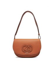 Guess Torebka Calebra HWBG95 36210 Brązowy. Brązowe listonoszki Guess, z aplikacjami, ze skóry, bez dodatków. Za 589.99 zł.