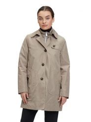 Betty Barclay Płaszcz zimowy w kolorze beżowym rozmiar: 38. Brązowe płaszcze Betty Barclay, na zimę, bez wzorów, z puchu, bez kaptura. Za 347.99 zł.