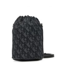 Calvin Klein Torebka LV04F3208G Czarny. Czarne torebki klasyczne Calvin Klein, bez wzorów, z materiału, bez dodatków. Za 569.99 zł.