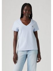 Levi's Koszulka w kolorze błękitnym rozmiar: S. Niebieskie bluzki Levi's®, s, bez wzorów, z bawełny, bez kołnierzyka, bez ramiączek. Za 52.55 zł.